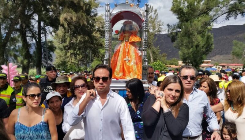 A los dos años retorna la Virgen del Cisne a la hacienda ‘Monterrey’