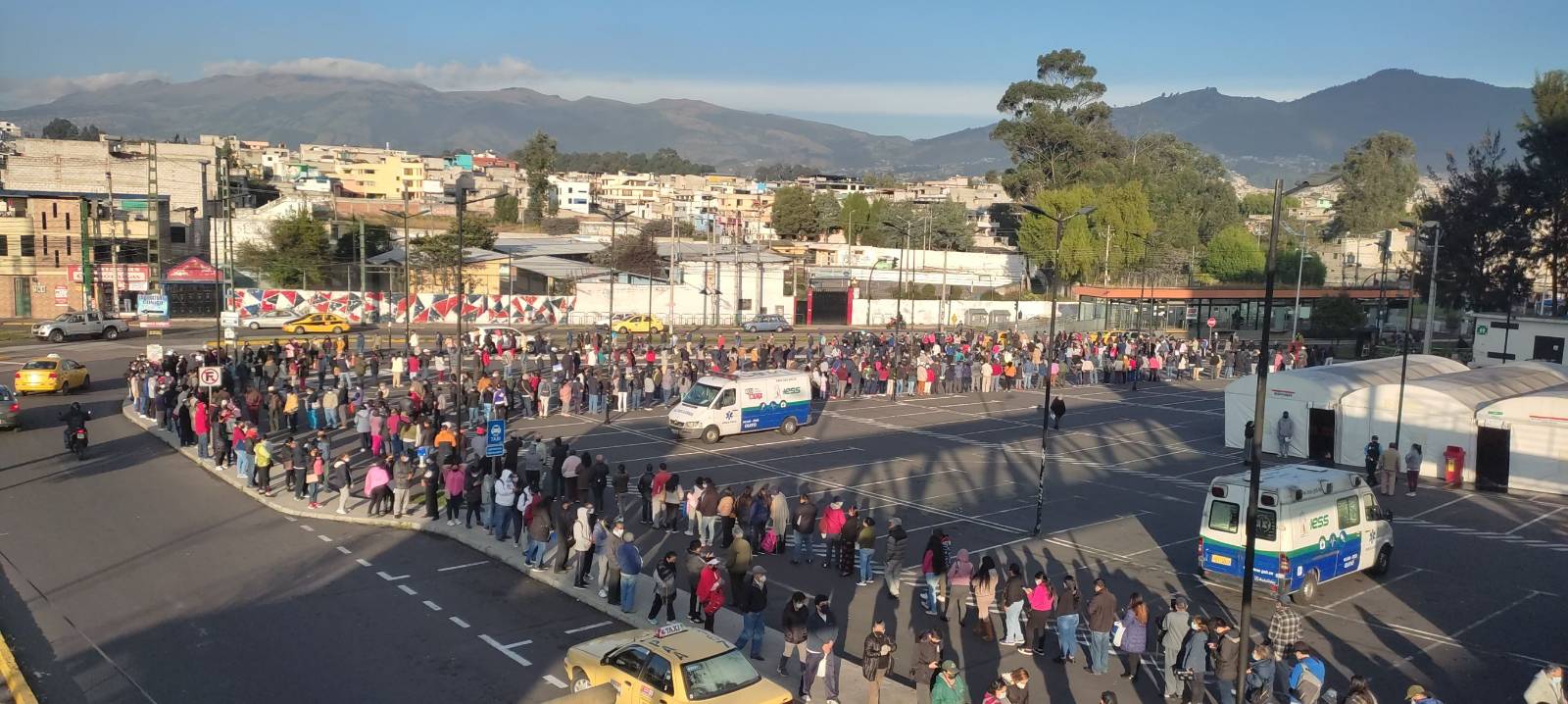 Hospital Quito Sur responde ante aglomeraciones por asentamiento de citas