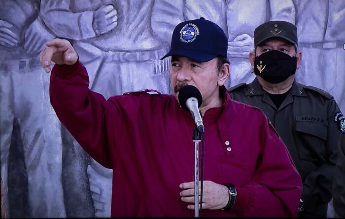 Mandatario. El presidente de Nicaragua, Daniel Ortega.