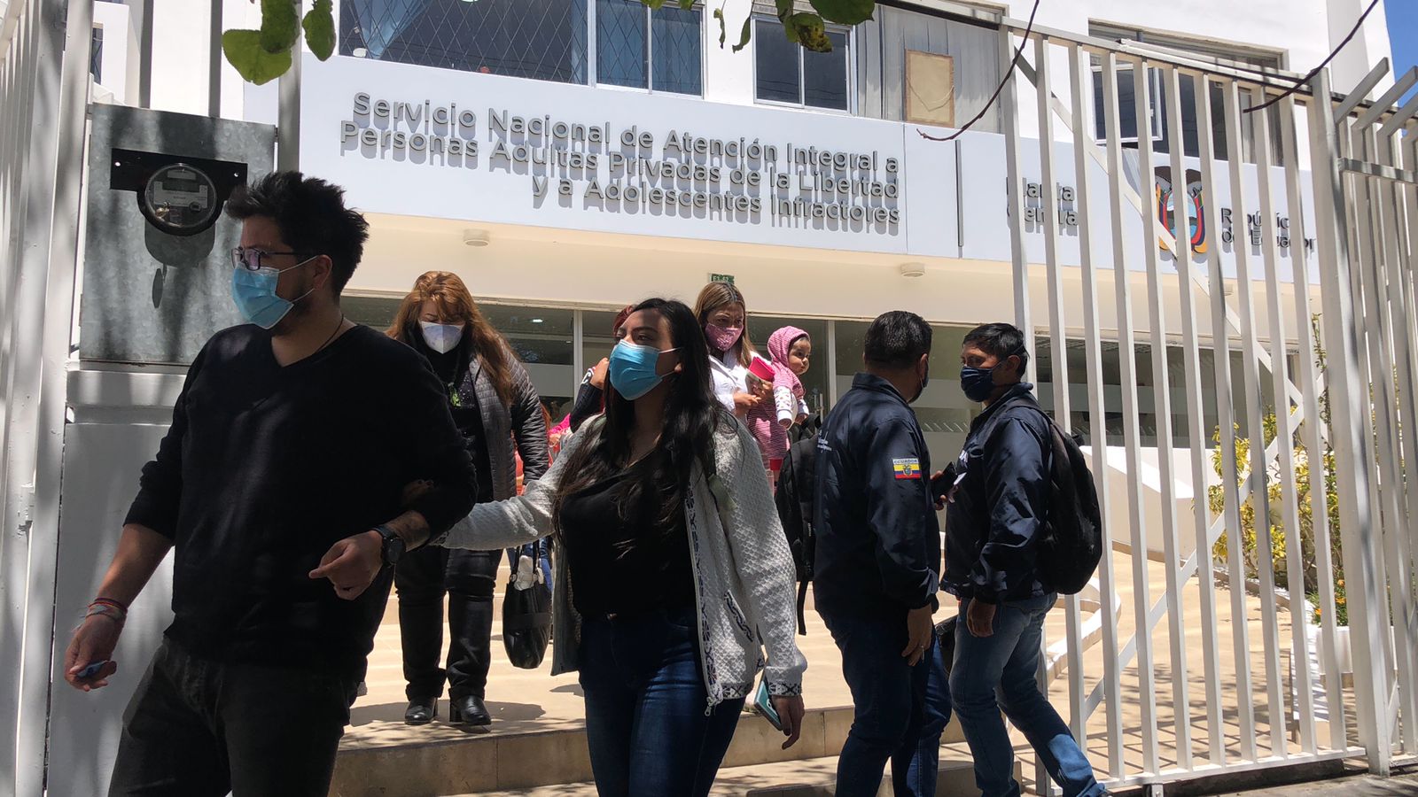 Amenza de bomba en el SNAI en Quito