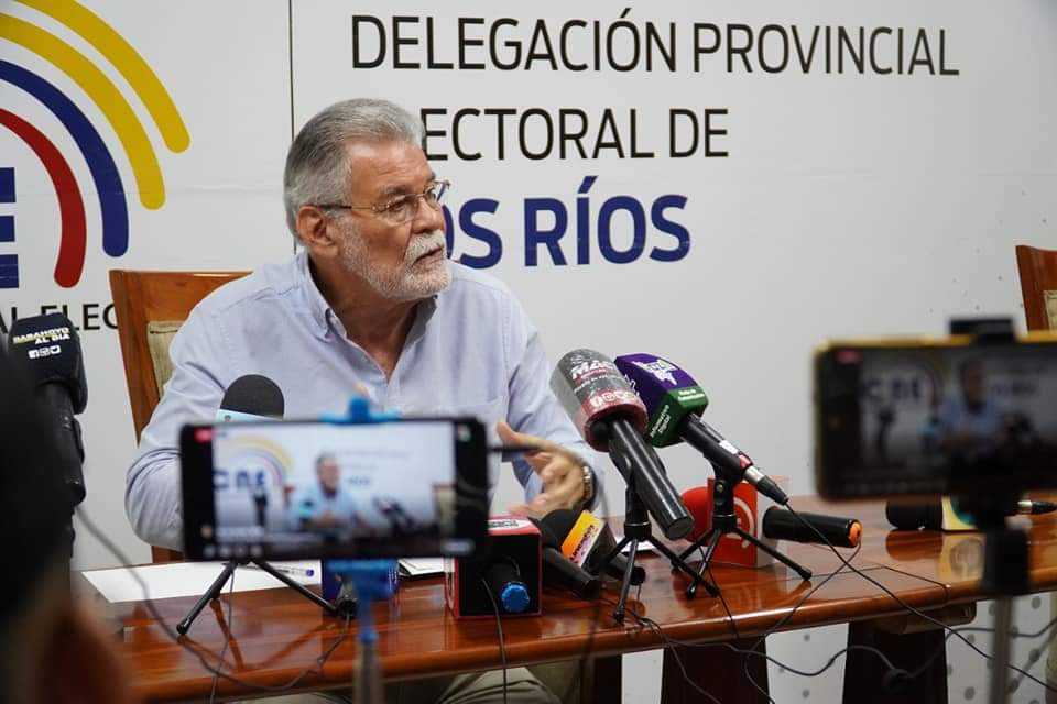 Provincia de Los Ríos es visitada por vicepresidente del CNE