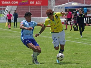 El partido se jugó en Ambato.