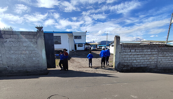 Las escuelas rurales aportan al desarrollo de la localidad.