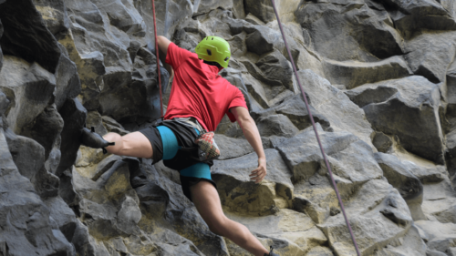 Practica escalada en roca este sábado en Baños