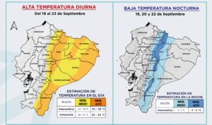 Noches frías y tardes calurosas pronostica el Inamhi para Tungurahua