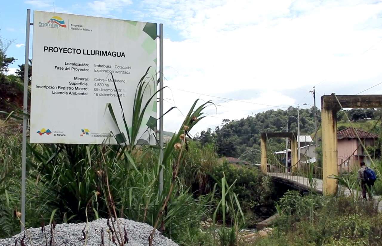 Proyecto. Llurimagua, en Imbabura, es uno de los proyectos mineros de cobre más ambiciosos de Ecuador.