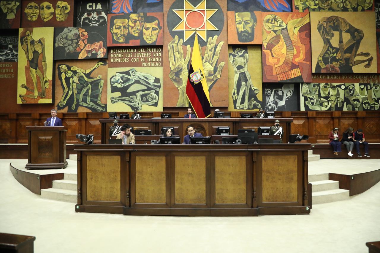 Defensa de Fausto Murillo ante el pleno de la Asamblea.