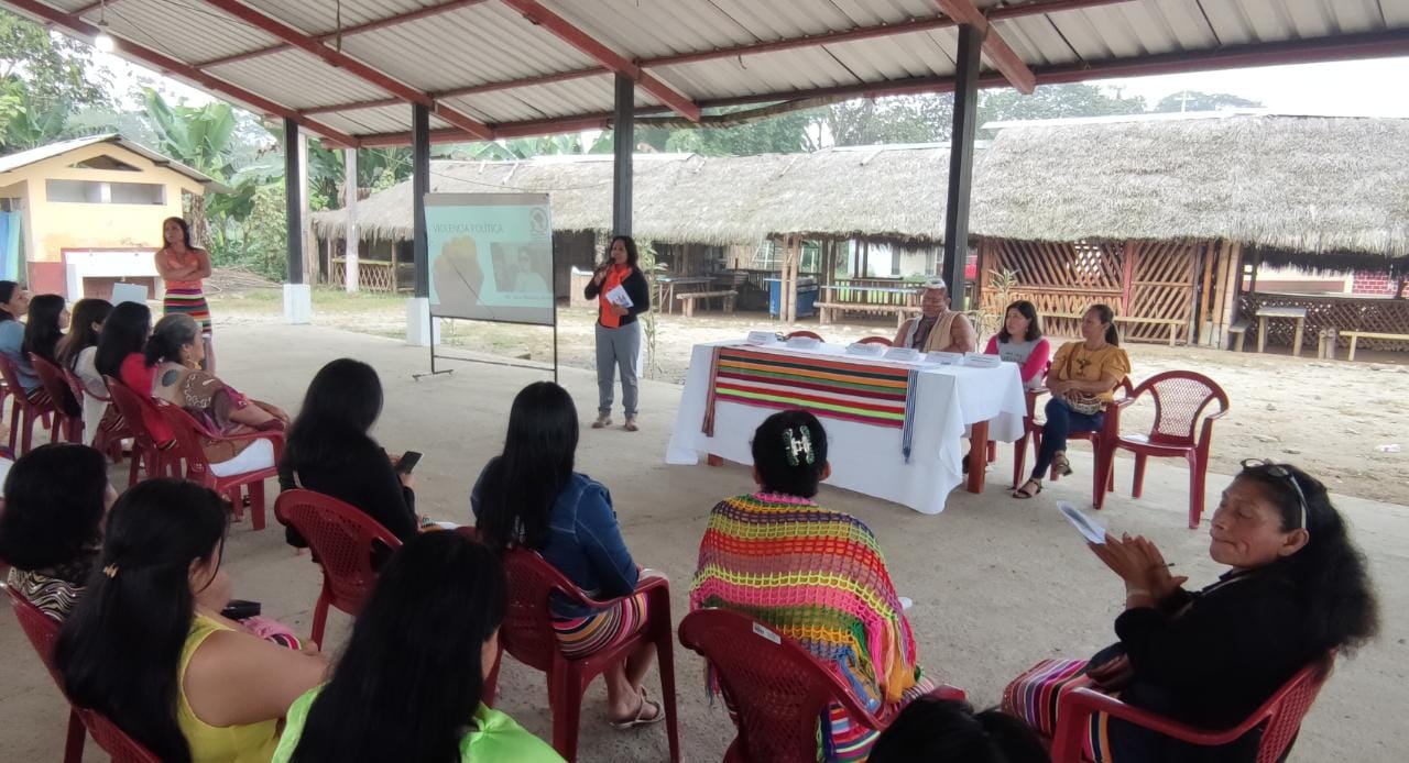 PARTICIPACIÓN. En el taller se tocaron temas referentes a la vulneración de derechos.