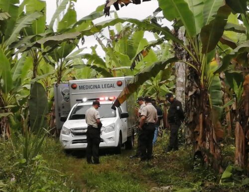 LEVANTAMIENTOS. Los cuerpos fueron trasladados al Centro Forense de Santo Domingo.  