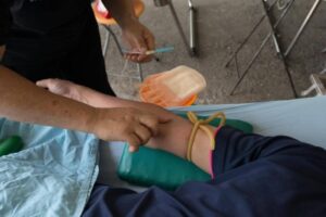 Campaña de donación de sangre en Baños