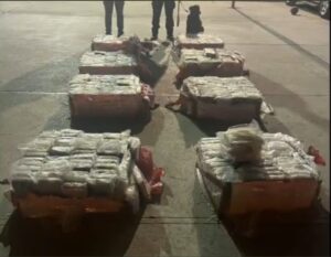 Policía Nacional decomisa 959 kilos de cocaína
