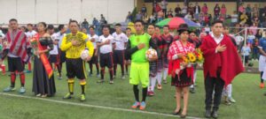 Pueblo Kichwa festeja con fútbol intercultural