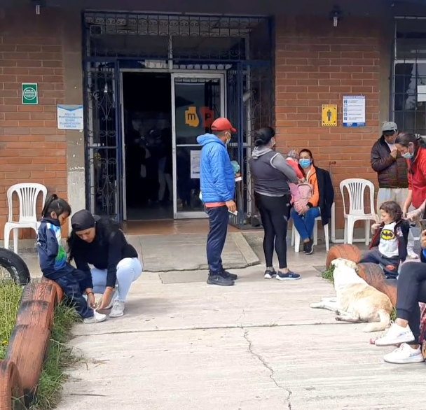 Preocupación. En el centro de salud de San Roque se han atendido decenas de casos con los mismos síntomas, en los últimos días.