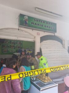 Cuatro heridos en un  explosión de gas en Baños