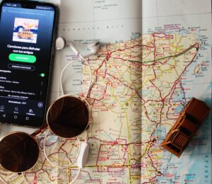 Beneficios de viajar con música