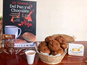 Festival del chocolate y el pan  promociona la gastronomía Ambato