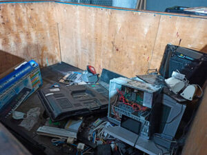 Cuál es su destino de la  basura electrónica en Ambato