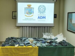 Incautan en Italia millonario cargamento de droga proveniente de Ecuador