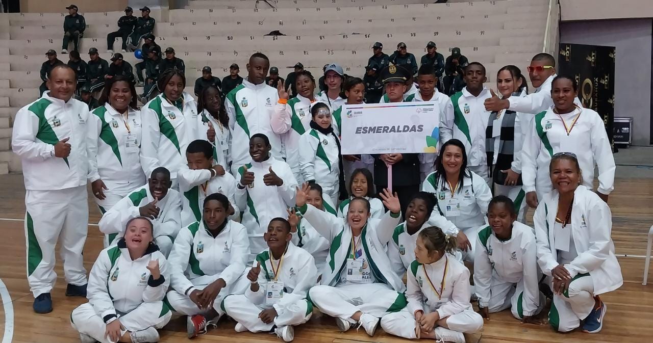 Deportistas dejan por lo alto a Esmeraldas en Olimpiadas Especiales