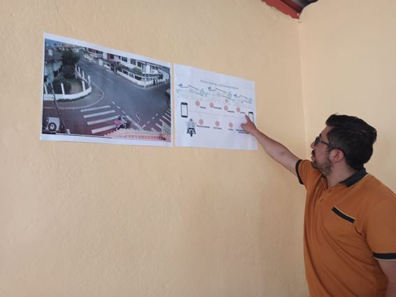 300 familias se blindan contra la inseguridad en Huachi Chico