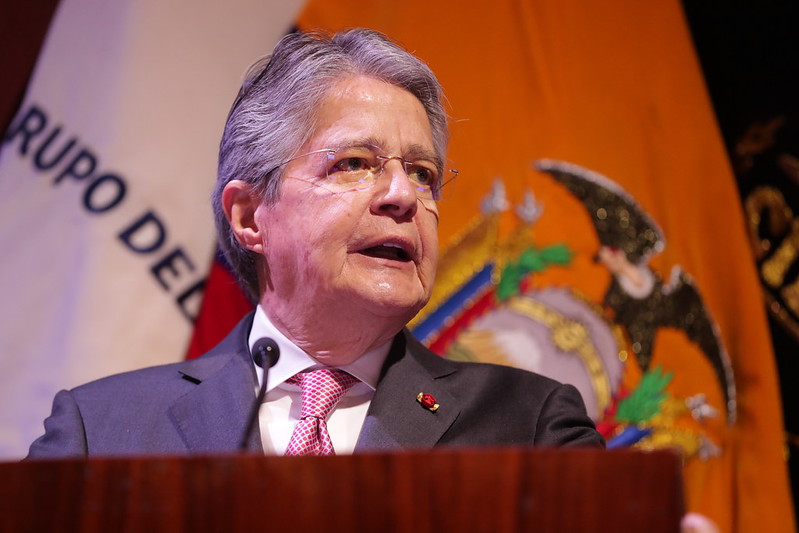 AUTORIDAD. Guillermo Lasso, presidente de la República, enviará el proyecto con carácter económico urgente a la Asamblea Nacional.