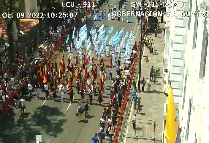 Festejos en Guayaquil.