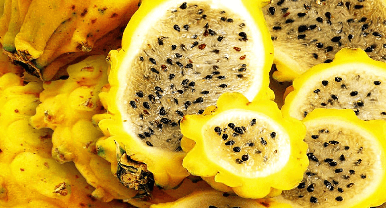 La pitahaya Una de las frutas mas apetecibles.