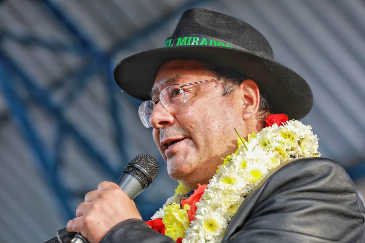 Arce alerta de a una nueva «aventura golpista» en Bolivia