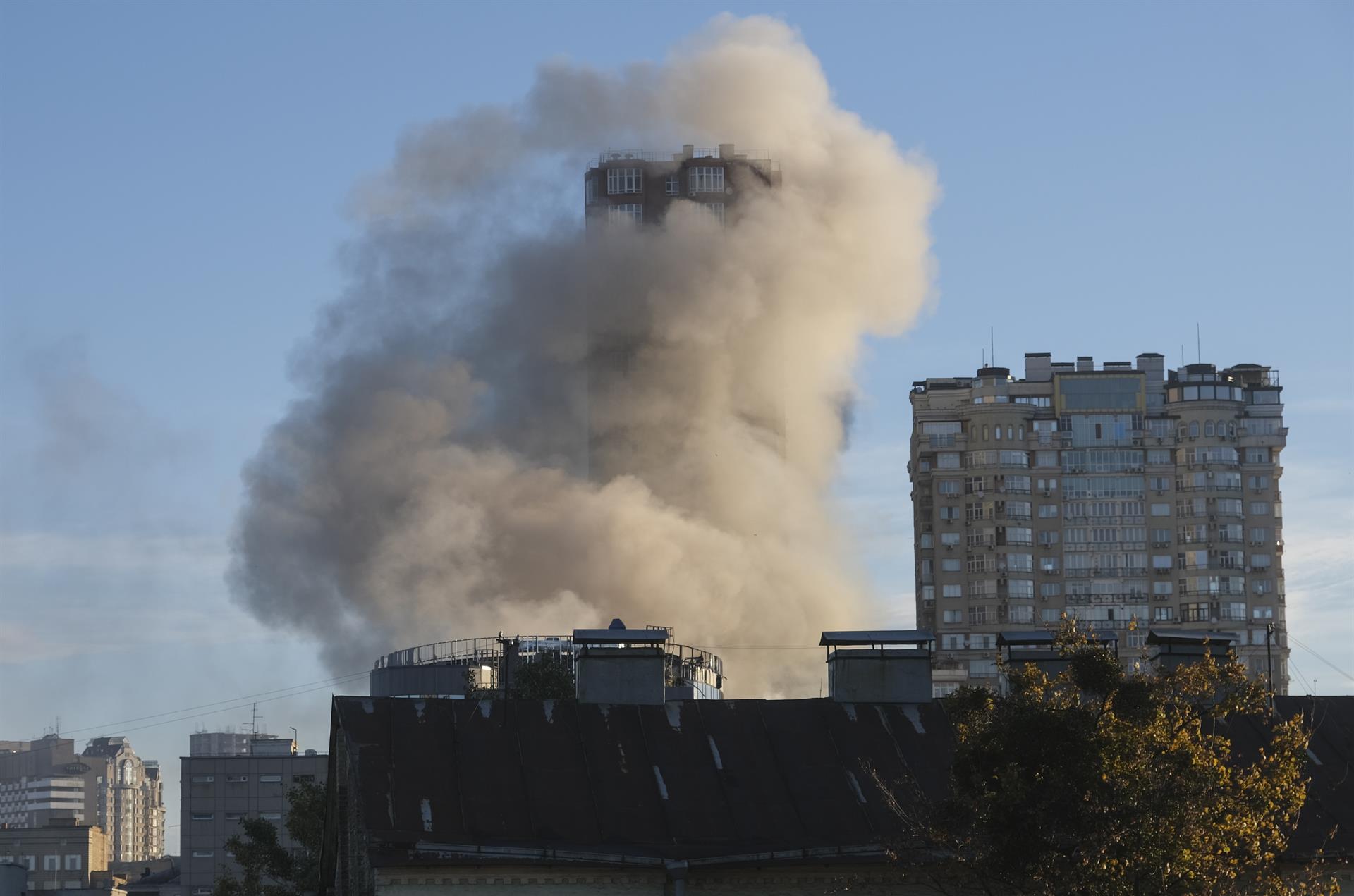 Drones «suicidas» aterrorizan Kiev