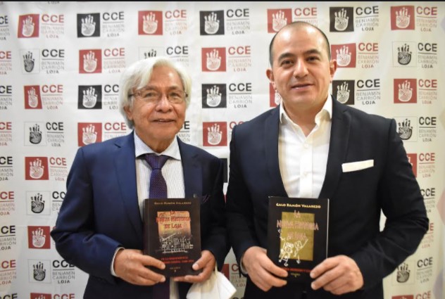 Galo Ramón Valarezo presentó su libro ‘La Nueva Historia de Loja, tomo II’