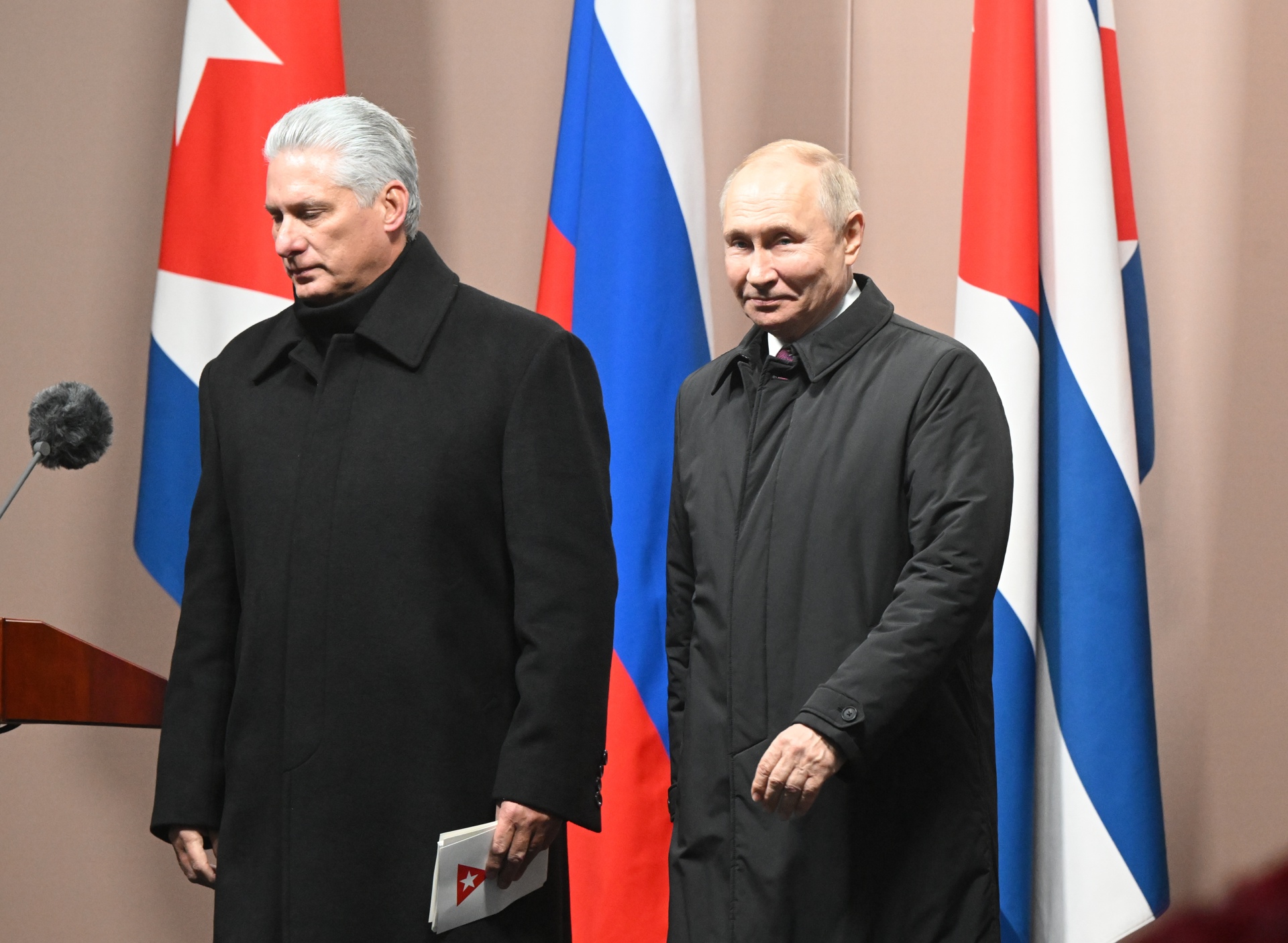 Putin y Díaz-Canel, la dupla contra Ucrania y «el imperio yanqui»