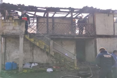 Hombre muere calcinado en su casa en Tisaleo
