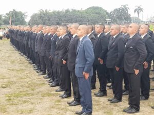 286 Aspirantes a Policías fueron presentados en Las Peñas