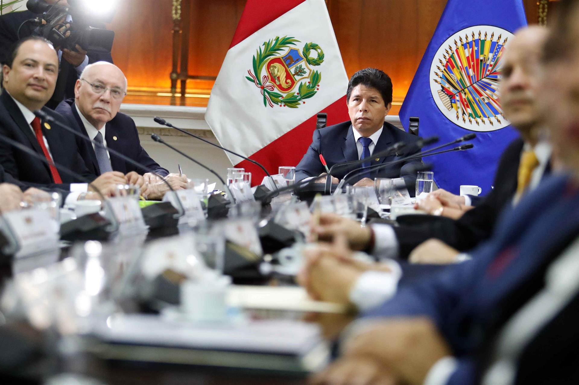 Misión de la OEA llega a Perú por el supuesto ‘golpe de Estado’ contra Castillo