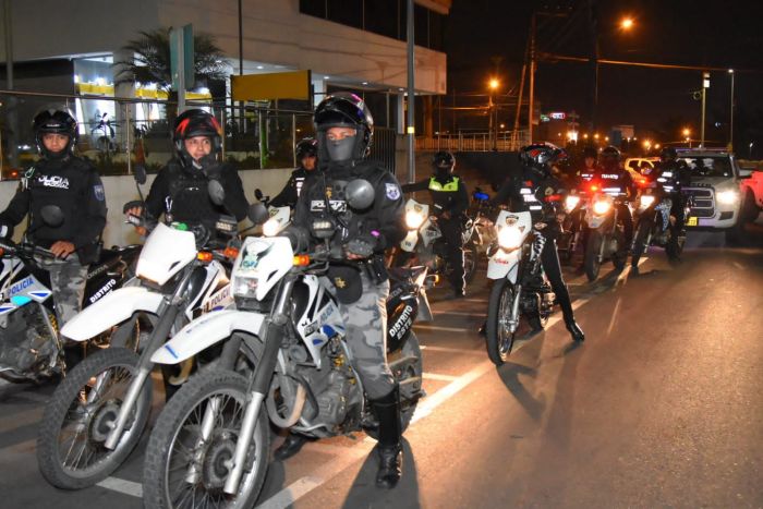 APOYO. Junto a la Policía Nacional y las Fuerzas Armadas se brinda seguridad.