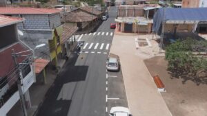 Asfaltado de varias calles en Quilanga