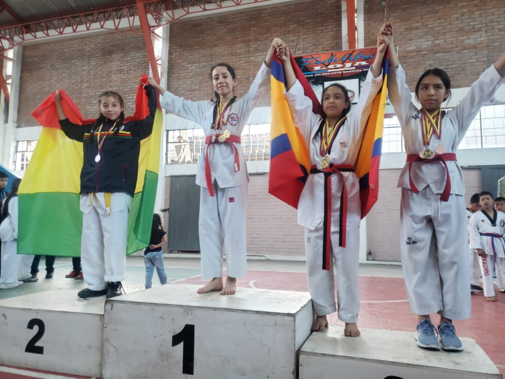 Saraguro campeón de taekwondo en los Juegos Provinciales