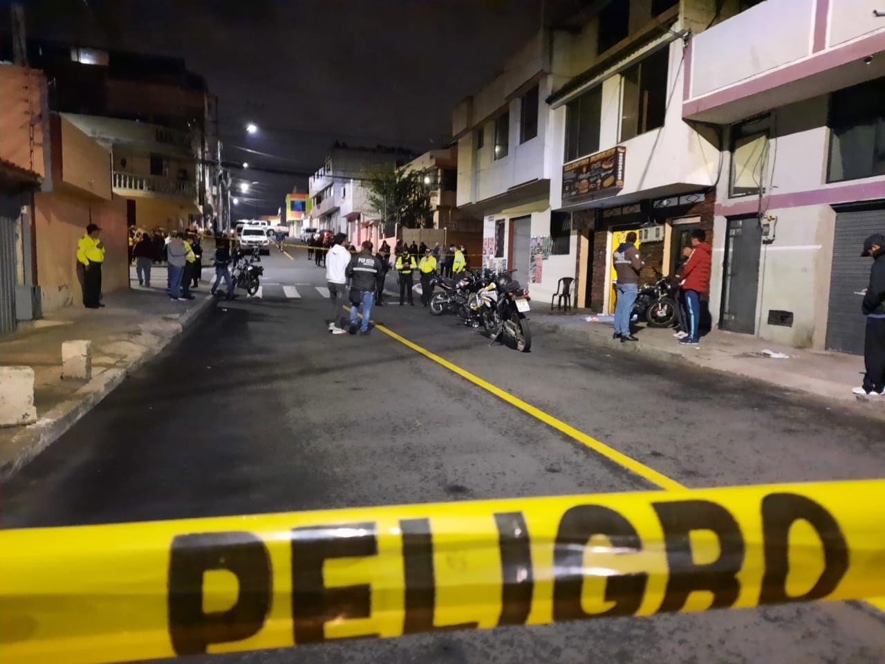Balacera en la Letamendi  deja dos muertos en Ambato