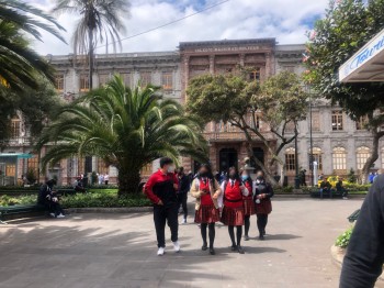 Las clases se suspendieron para este jueves en Ambato.