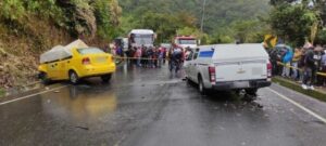 Un muerto y un herido en accidente de tránsito en Río Verde, en Baños