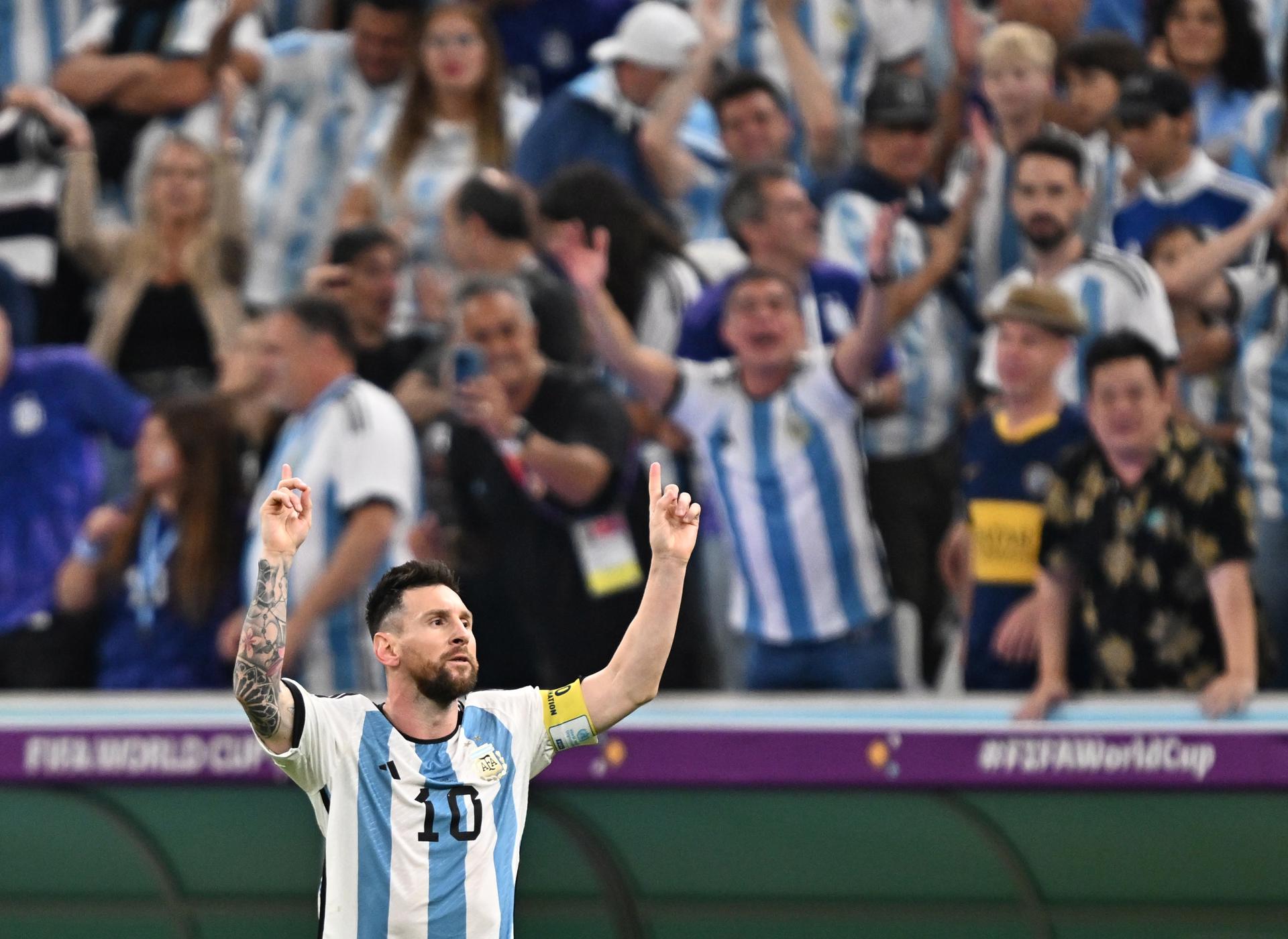 Argentina jugará la primera semifinal con Croacia