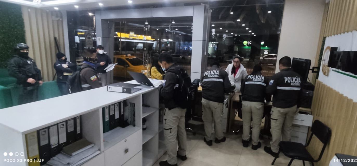 Policía da de baja una captadora ilegal de dinero en Loja, Ambato y Riobamba