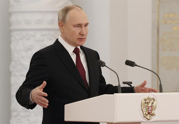CONFLICTO. Vladímir Putin, presidente de Rusia, insiste en está liberando territorios de Ucrania.