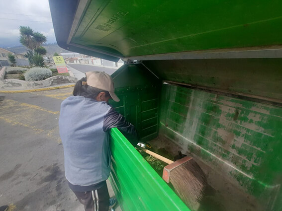 El aporte que estas personas realizan al diferenciar el reciclaje representa un menor índice de contaminación para el cantón.