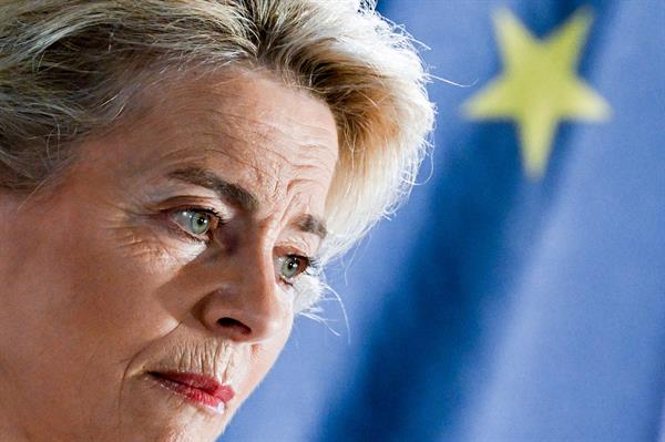 Autoridad. La presidenta de la Comisión Europea, Ursula von der Leyen.