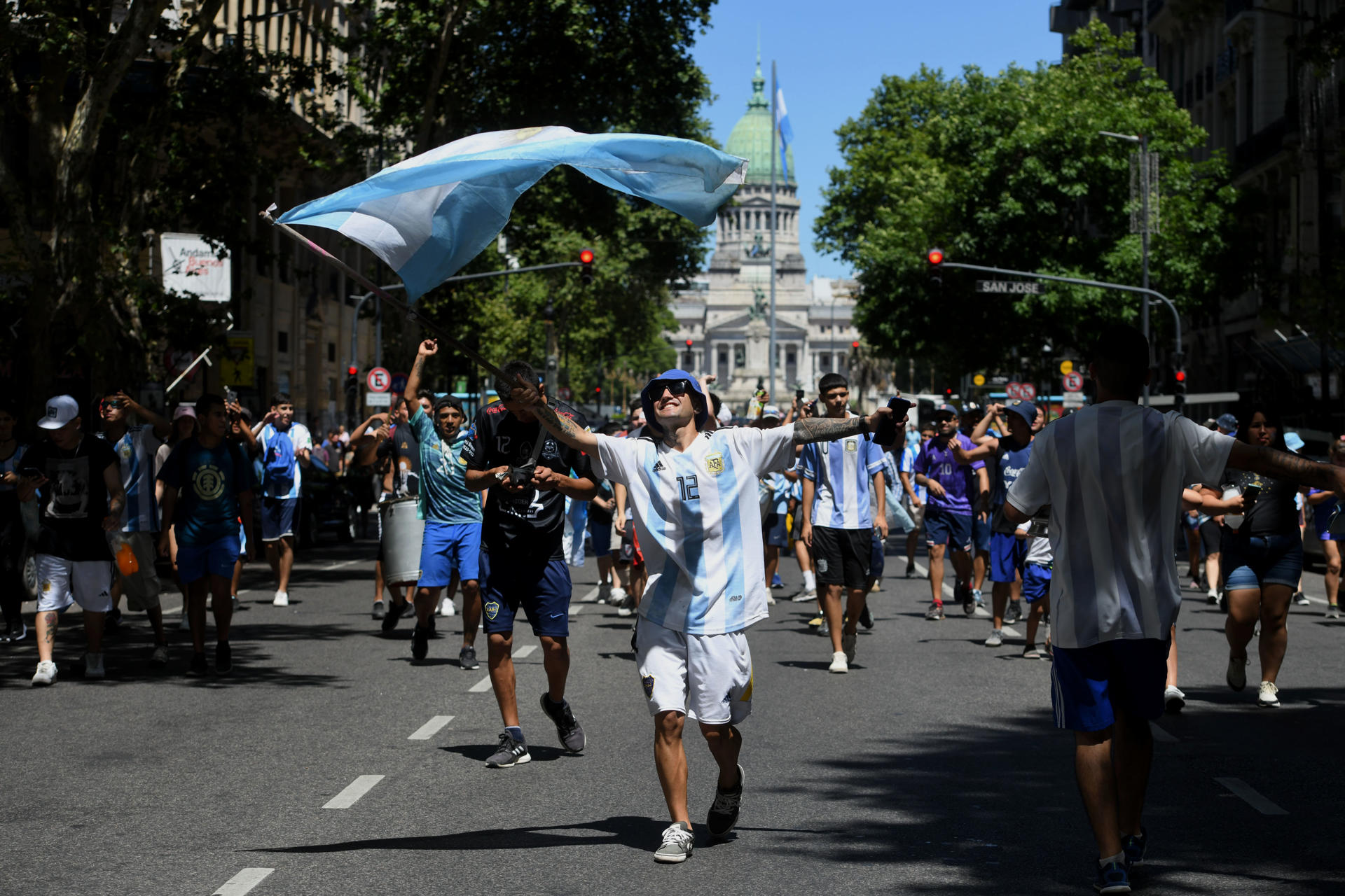 Caos generalizado en Buenos Aires por el itinerario de la Albiceleste