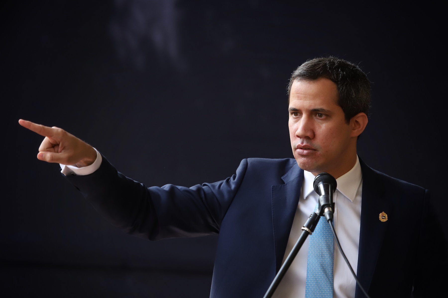 Juan Guaidó, expresidente interino de Venezuela.