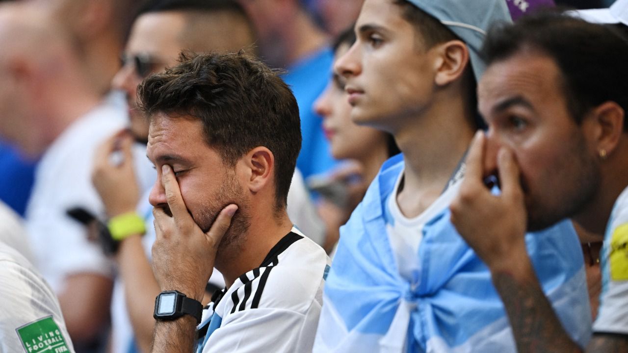 Los hombres lloran más por fútbol que por amor ¿es verdad?