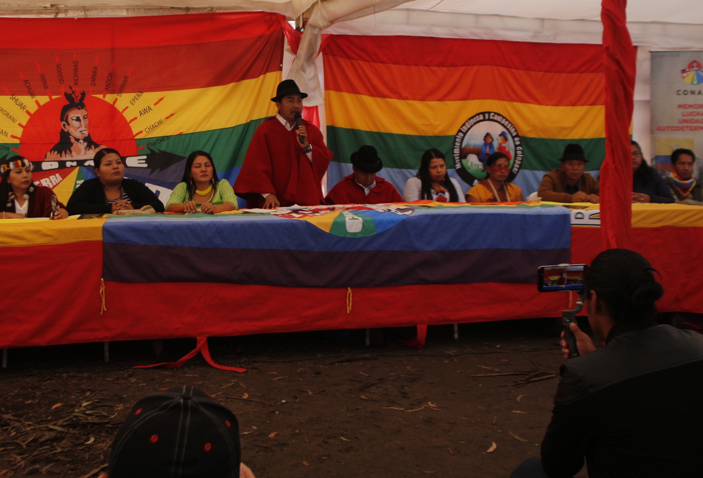 ASAMBLEA Conaie convocó a sus bases y a sus regionales en Latacunga