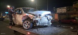 Dos heridos deja accidente de tránsito en la Bolivariana
